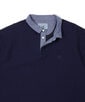[INDIGO LABEL] ：インディゴ 5分袖 ラガーシャツ