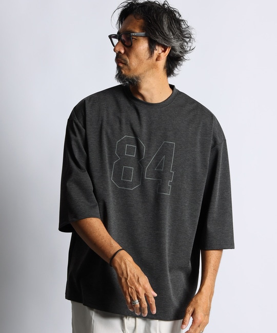 セットアップ ナンバリング 7分袖ポンチTEE　【WEB限定アイテム】