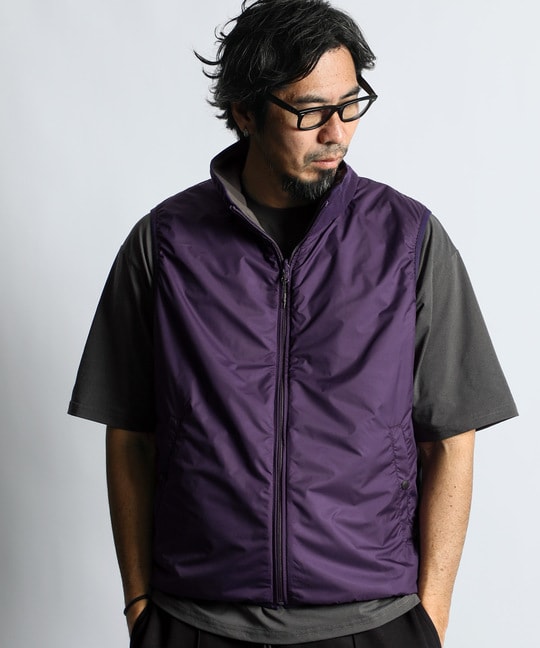 リバーシブルナイロンベスト