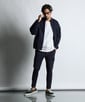 [360° THE CIRCLE STRETCH] BY WONDER SHAPE：セットアップ 軽量ジャージカーゴパンツ