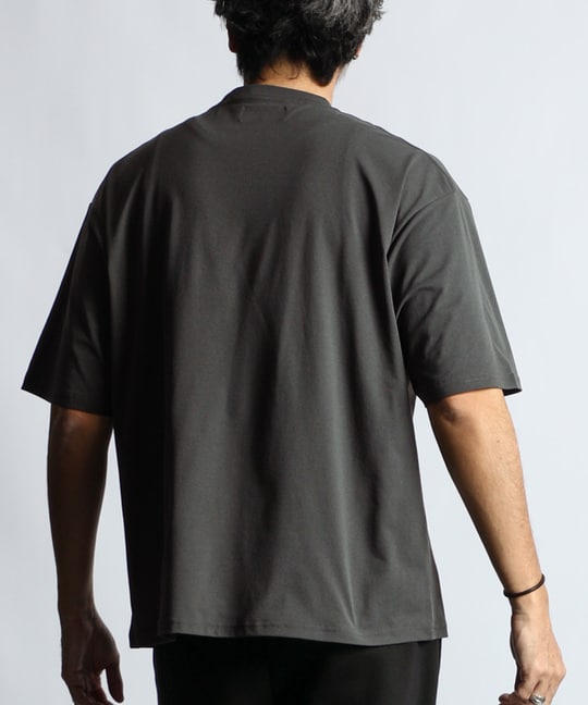 吸水速乾 ドットメッシュ Wポケット Tシャツ