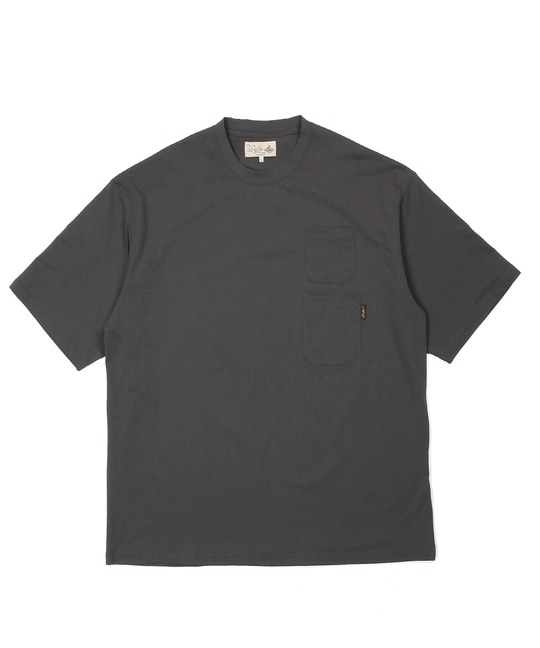吸水速乾 ドットメッシュ Wポケット Tシャツ