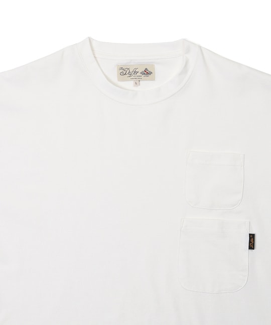 吸水速乾 ドットメッシュ Wポケット Tシャツ