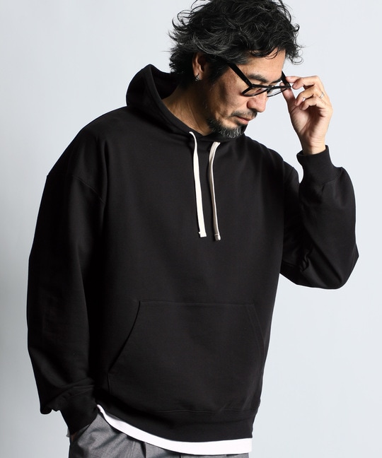 ミニ裏毛 ニュアンスカラー プルオーバー パーカー ｜The DUFFER