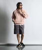 ミニ裏毛 ニュアンスカラー プルオーバー パーカー