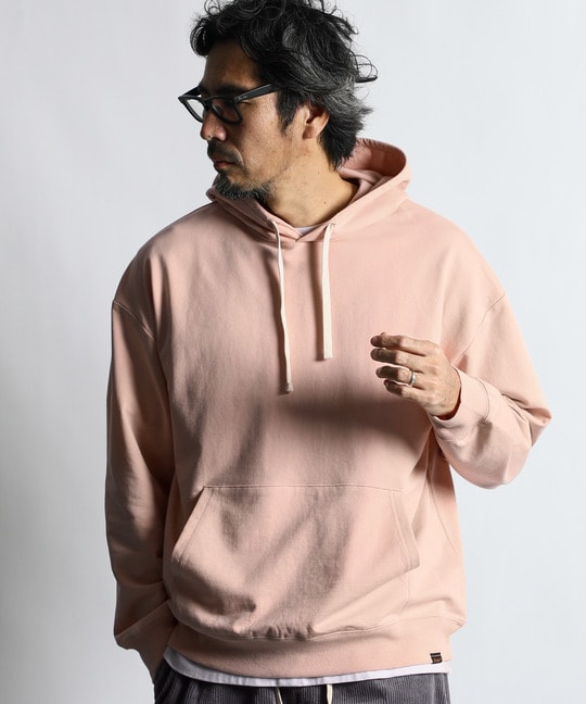 ミニ裏毛 ニュアンスカラー プルオーバー パーカー ｜The DUFFER