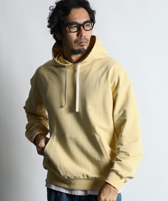 ミニ裏毛 ニュアンスカラー プルオーバー パーカー ｜The DUFFER
