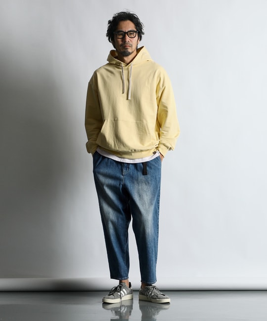 ミニ裏毛 ニュアンスカラー プルオーバー パーカー ｜The DUFFER