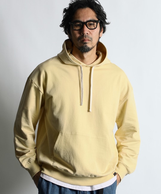 ミニ裏毛 ニュアンスカラー プルオーバー パーカー