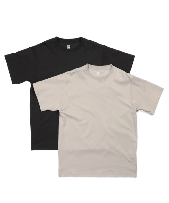 2層構造 吸水速乾クールマックス 2PACKS ベーシックTシャツ【WEB限定アイテム】