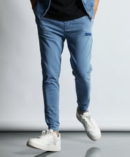 [INDIGO LABEL]：インディゴポンチ セットアップスマートパンツ