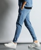 [INDIGO LABEL]：インディゴポンチ セットアップスマートパンツ
