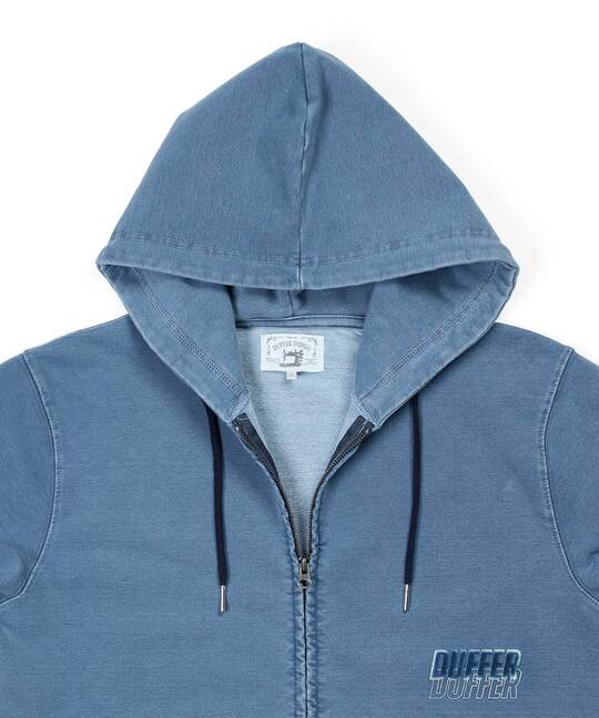 [INDIGO LABEL] ：インディゴポンチ セットアップジップパーカー