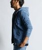 [INDIGO LABEL] ：インディゴポンチ セットアップジップパーカー