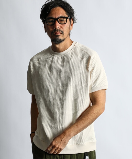 「エアフレックス」セットアップワッフルTシャツ