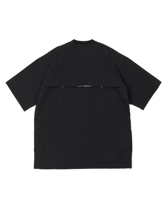 〔BLACK LABEL〕：セットアップ コーデュラリップ半袖トップス
