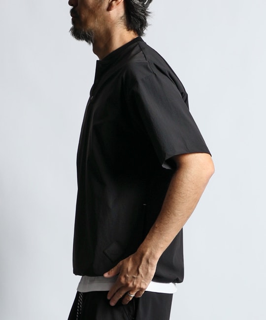 〔BLACK LABEL〕：セットアップ コーデュラリップ半袖トップス