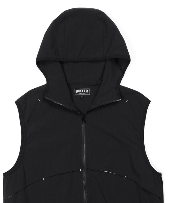 〔BLACK LABEL〕：セットアップ コーデュラリップトラックベスト