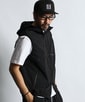 〔BLACK LABEL〕：セットアップ コーデュラリップトラックベスト