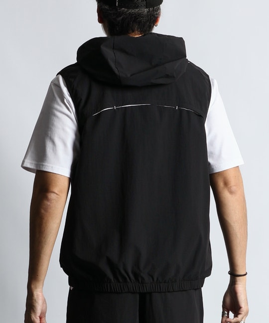 〔BLACK LABEL〕：セットアップ コーデュラリップトラックベスト