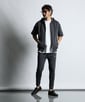 〔BLACK LABEL〕：セットアップ クールマックス半袖パーカー