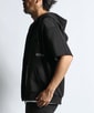〔BLACK LABEL〕：セットアップ クールマックス半袖パーカー