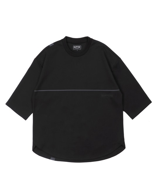 BLACK LABEL〕:セットアップ クールマックス7分袖トップス BLACK LABEL〕:セットアップ クールマックス7分袖トップス