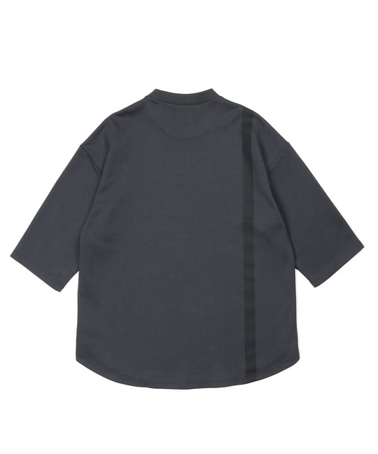 〔BLACK LABEL〕：セットアップ クールマックス7分袖トップス