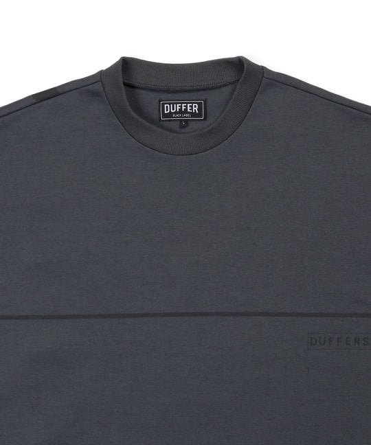 〔BLACK LABEL〕：セットアップ クールマックス7分袖トップス