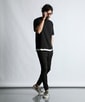 〔BLACK LABEL〕：セットアップ クールマックススリムパンツ