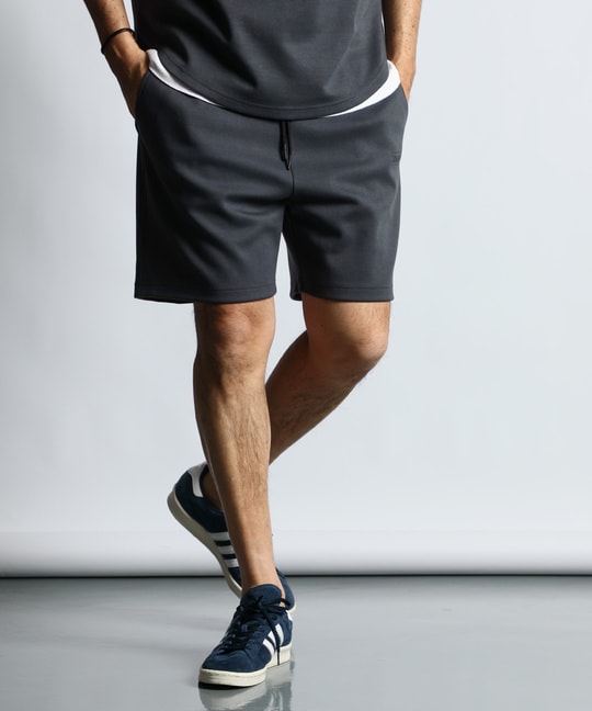 〔BLACK LABEL〕：セットアップ クールマックスショートパンツ