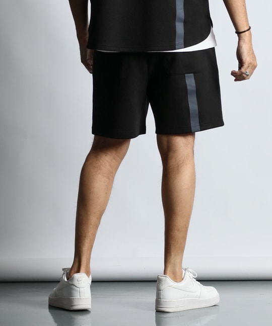 〔BLACK LABEL〕：セットアップ クールマックスショートパンツ