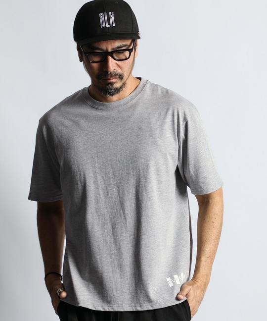〔BLACK LABEL〕：速乾 ワンポイント Tシャツ