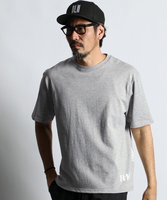 〔BLACK LABEL〕：速乾 ワンポイント Tシャツ