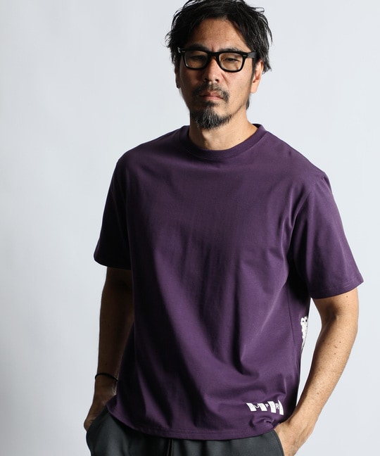 〔BLACK LABEL〕：速乾 ワンポイント Tシャツ