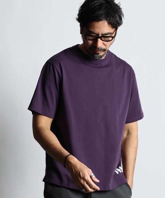 〔BLACK LABEL〕：速乾 ワンポイント Tシャツ