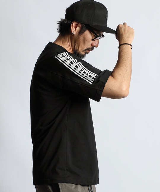 〔BLACK LABEL〕：速乾 ドルマンスリーブ Tシャツ