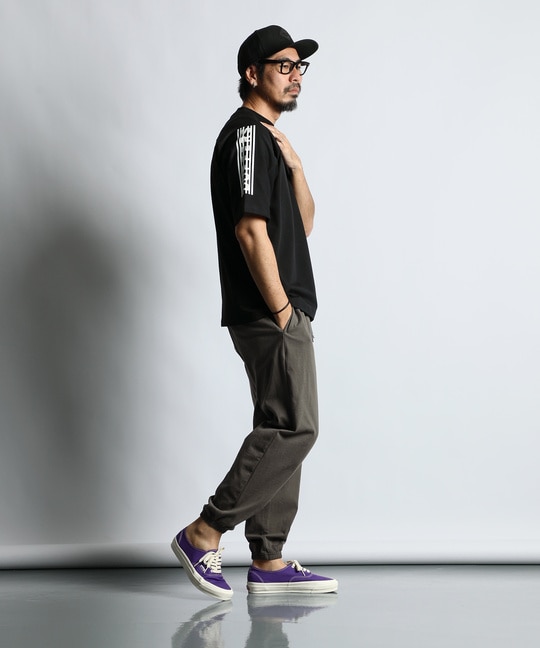 〔BLACK LABEL〕：速乾 ドルマンスリーブ Tシャツ