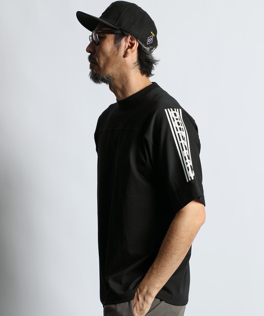 〔BLACK LABEL〕：速乾 ドルマンスリーブ Tシャツ