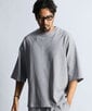 セットアップ 2層構造クールマックスナローボーダーTシャツ