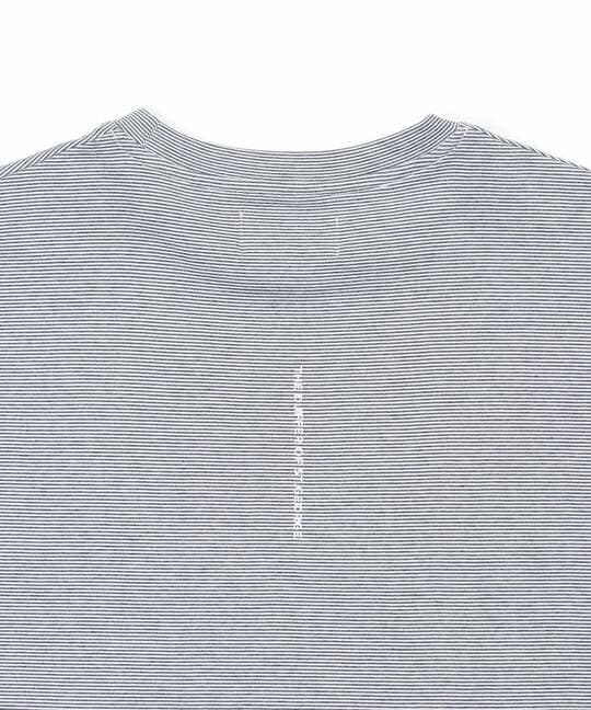 セットアップ 2層構造クールマックスナローボーダーTシャツ