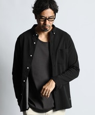 速乾・防シワ 台衿付 ビジカジ鹿の子シャツ