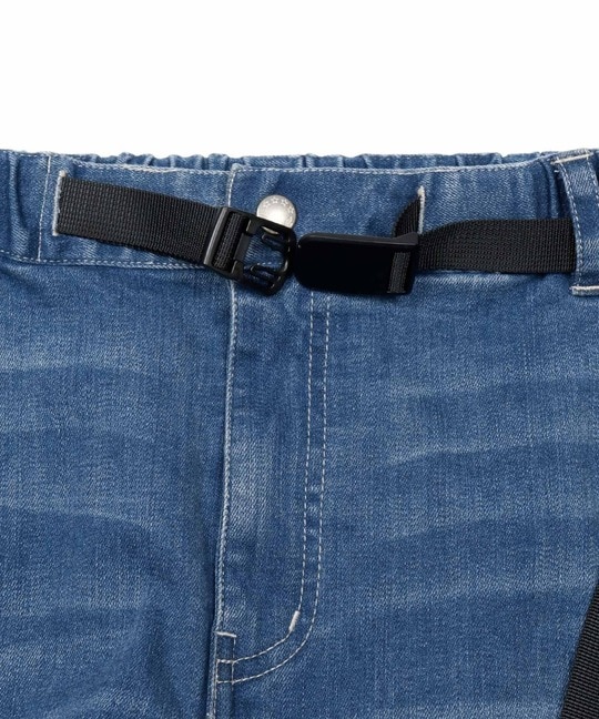 リサイクルデニム 立体裁断 イージーデニムパンツ