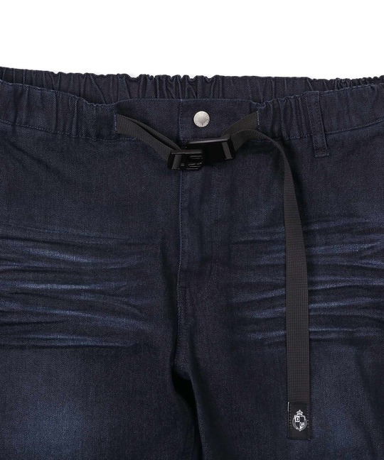 リサイクルデニム 立体裁断 イージーデニムパンツ