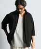 6.2オンス デニム7分袖シャツ