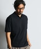 「エアフレックス」鹿の子編みスキッパーポロ