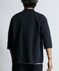 [360° THE CIRCLE STRETCH] BY WONDER SHAPE：セットアップ ライトピケジャージ7分袖シャツ