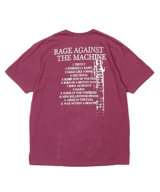 90’s ロックTEE"RAGE AGAINST THE MACHINE"