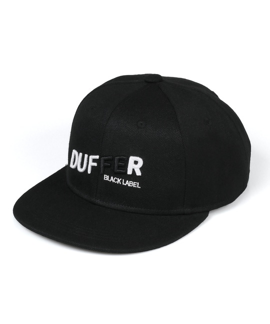 〔BLACK LABEL〕："A-PACK" フラットバイザー キャップ
