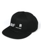 〔BLACK LABEL〕："A-PACK" フラットバイザー キャップ